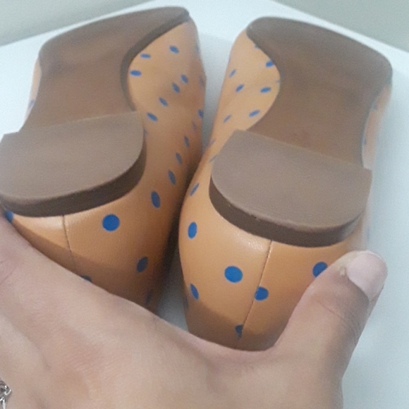 Madewell polkadots pointy sidewalk skimmers Sz 8 - Picture 6 of 7